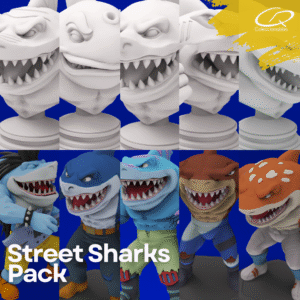 Street Sharks Collection